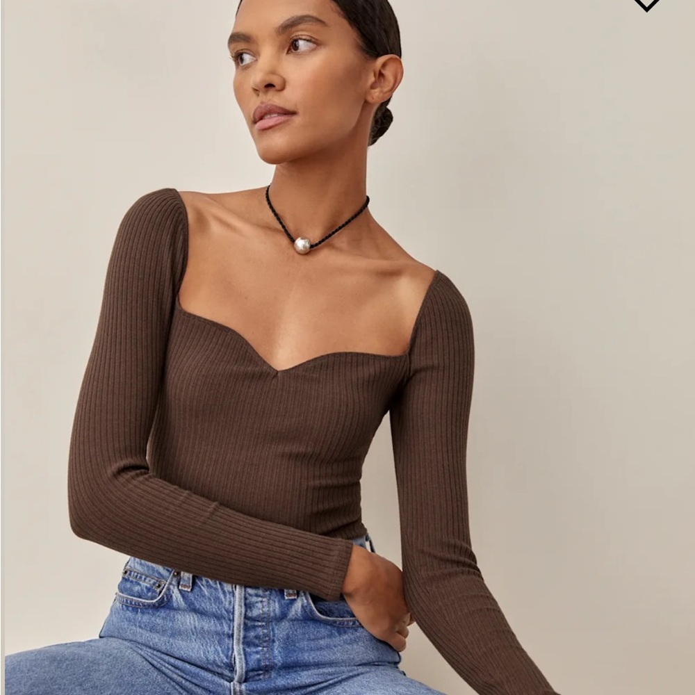 Reformation October Knit Top